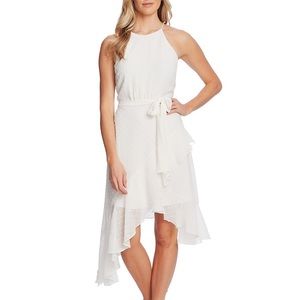 cece by cynthia steffe clip dot high/low dress